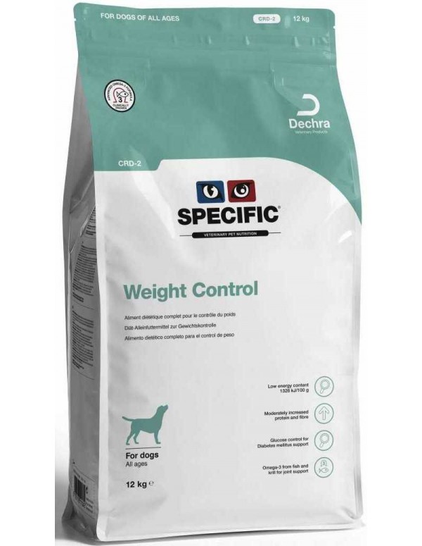 Specific VD CRD-2 Weight Control 12 Kg Alimento Seco Cão
