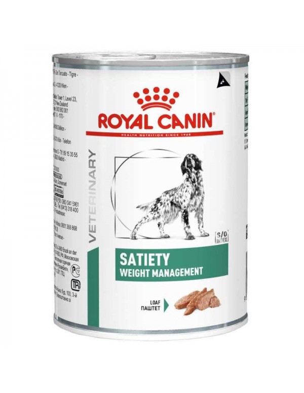 Royal Canin VD Satiety Weight Management 410 Gr Alimento Húmido Cão