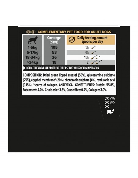 PRO PLAN SUPLEMENTO PARA CÃO MOBILITY+ 60 Gr