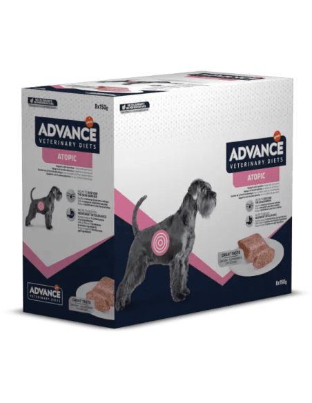 Caixa Advance Cão VD Atopic Húmido