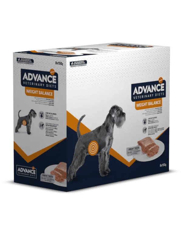 Caixa Advance Cão VD Weiht Balance Húmido