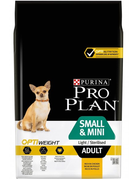 Pro Plan Cão Mini Adulto Light-Sterilised