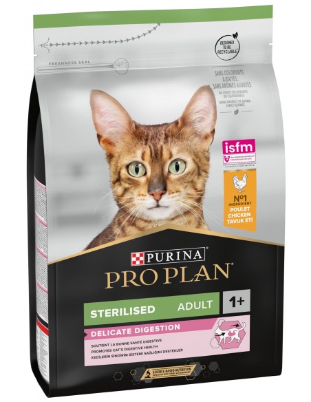 Pro Plan Gato Sterilised Delicate Frango 3 Kg