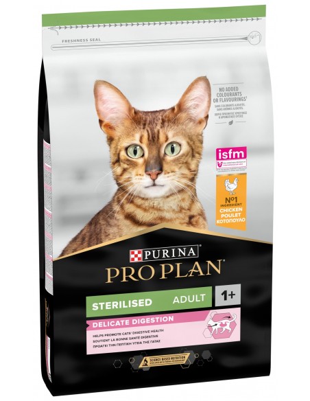 Pro Plan Gato Sterilised Delicate Frango 10 Kg