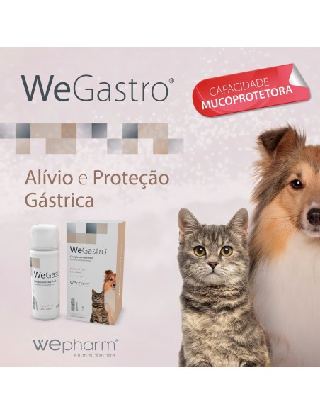 WeGastro Protector Gástrico para Cães e Gatos