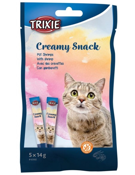 Creamy Snack Liquido 5X14 Gr Camarão