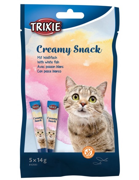 Creamy Snack Liquido 5X14 Gr Peixe