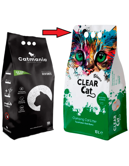 Litter Clean Cat (Aloe Vera) 10 L
