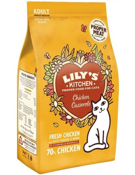 LILY`S KITCHEN® Gato com frango e legumes 2 Kg
