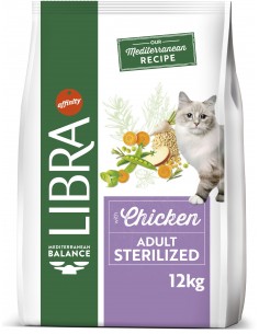 Libra Gato Esterilizado Frango 12 Kg