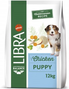 Libra Cão Puppy Frango 12 Kg