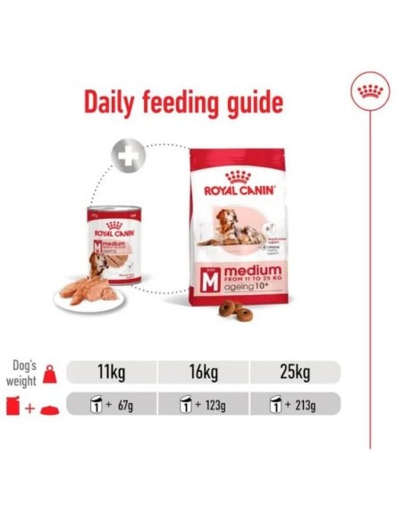Royal Canin Cão Medio Ageing Humido