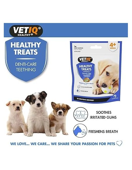 Vetiq Healthy Treats Teething for Puppies 50gr
