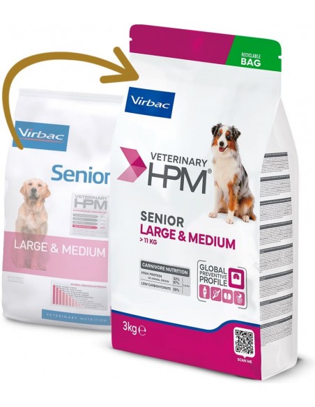Virbac Cão HPM Senior Large & Medio