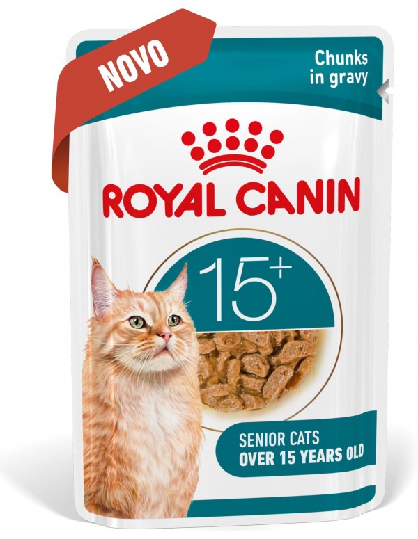 Royal Canin Gato Senior 15+  Saquetas (Molho)