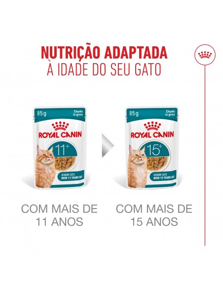 Royal Canin Gato Senior 11+  Saquetas (Molho)