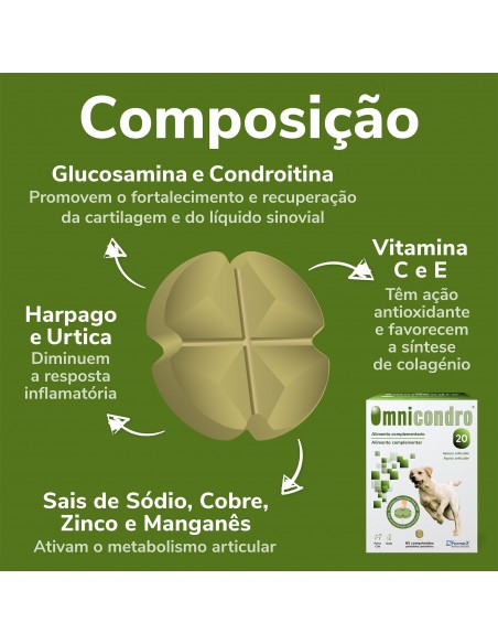 Omnicondro 20 60 Comprimidos