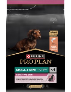 Pro Plan Cão Puppy Small e Mini Sensitive Skin