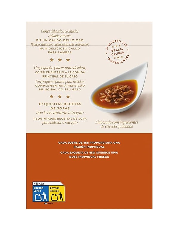 Gourmet Soup Royale Salmão Bacalhau e Solha
