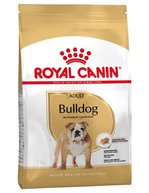 Embalagem Royal Canin Cão Bulldog Adulto