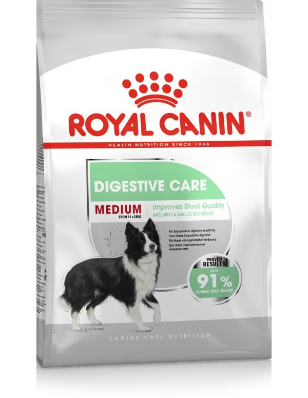 Embalagem Royal Canin Cão Médio Digestive