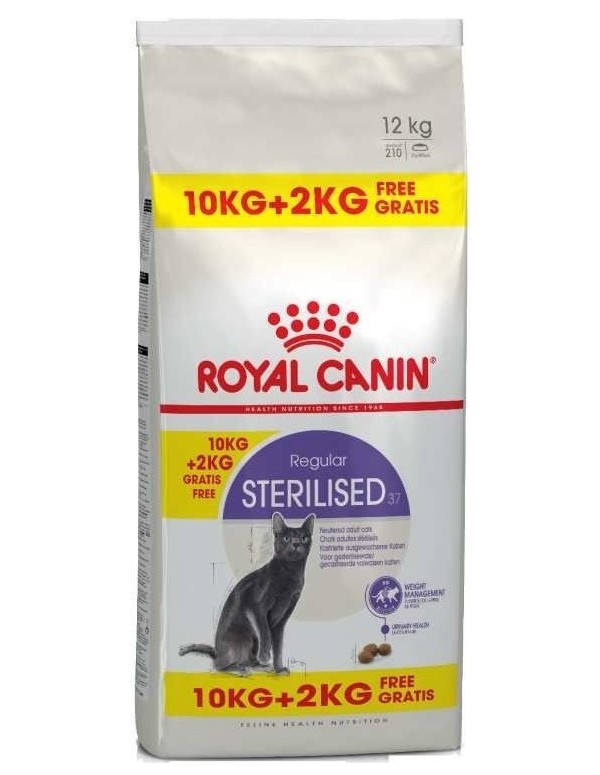 Royal Canin Gato Sterilised 10+2 Kg