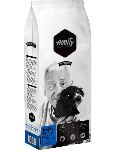 Amity Premium Senior e Light Alimento Seco Cão