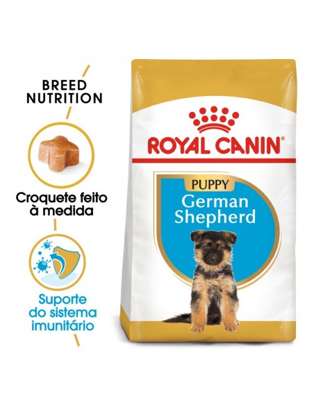 Beneficios Royal Canin Cão German Shepherd Puppy
