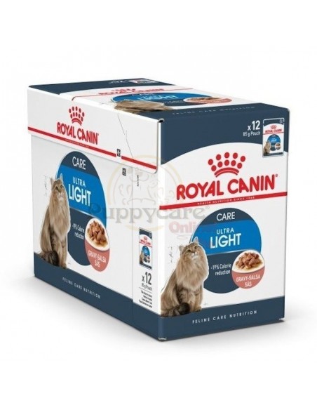 Royal Canin Ultra Light Alimento Húmido Gato Saquetas (Molho)